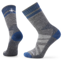 Herrensocken Smartwool Mountaineer Max Cushion Tall Crew grau/blau medium gray