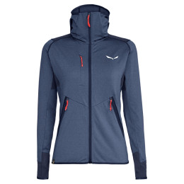 Damenjacke Salewa Agner Hybrid Pl/Dst W Fz Hdy dunkelblau 3966 - navy blazer melange