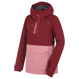 Damenjacke Husky Nabbi L rot/rosa bordo/pink