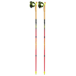 Trail Running Stöcke Leki Ultratrail FX.One rot/gelb bright red-black-neonyellow