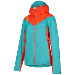 Damenjacke La Sportiva Discover Jkt W blau/rot Lagoon/Cherry Tomato