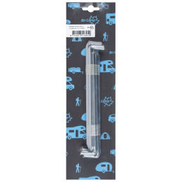 Zeltstifte Bo-Camp Goliath Tent peg 20 cm - 10 ks silber Silver