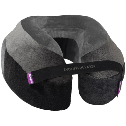 Reisekissen Cabeau Evolution Earth Deluxe schwarz/grau Wind