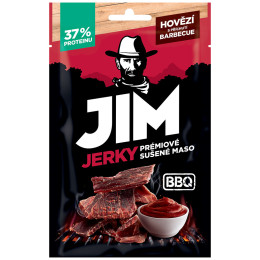 Trockenfleisch Jim Jerky Jerky Rindfleisch BBQ 23 g