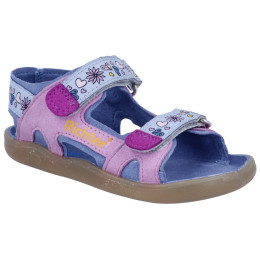 Kindersandalen Richter Lucky Cameo/Pink/Flieder blau/rosa cameo/pink/flieder