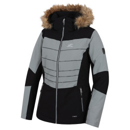 Damen Skijacke Hannah Bertie schwarz/grau anthracite/frost gray