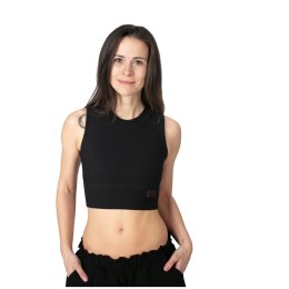 Damenunterhemd Drexiss Feel Yoga Black