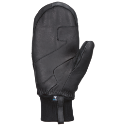 Damen Ski-Fäustlinge SnowLife SMitten Leather W´s schwarz black