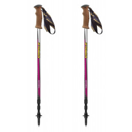 Trekkingstöcke Vipole Trekker Cork rosa Violet