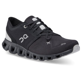 Damen Laufschuhe On Running Cloud X 2 schwarz/grau Black