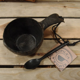 Tasse Kupilka Classic Kuksa 210 ml schwarz/grau black