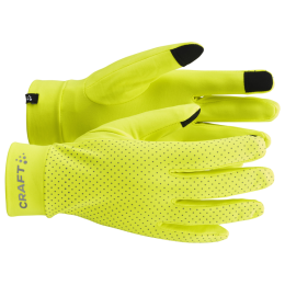 Handschuhe Craft Lumen Fleece Glove 2 gelb Yellow