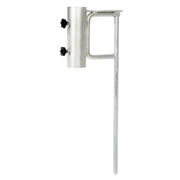 Erdnagel für Sonnenschirm Bo-Camp Umbrella Ground Peg silber