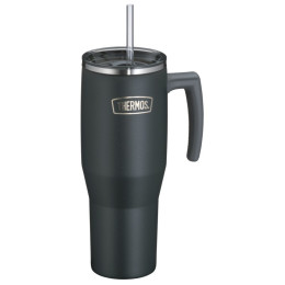 Thermotasse Thermos Refreshing 1100 ml schwarz black matt