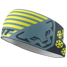 Stirnband Dynafit Graphic Performance Headband blau/gelb 3161 - smoke blue/0720 FLAG