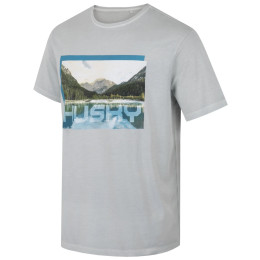 Herren T-Shirt Husky Tee Lake M hellgrau light grey