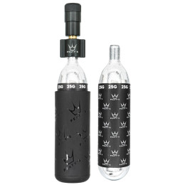 Handpumpe Peaty´s Holeshot Co2 Pumpa + Bombičky 2 Ks - Mtb schwarz black