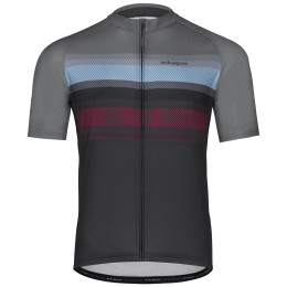 Herren Radtrikot Etape Leader grau šedá/antracit