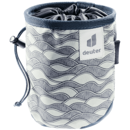 Kreidebeutel Deuter Gravity Chalk Bag I hellblau bone waves-marine