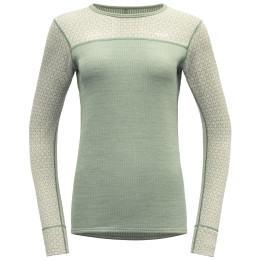 Damen-Funktionsshirt Devold Kvitegga Merino 230 Shirt weiß Raw White