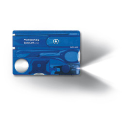 Multifunktionskarte Victorinox SwissCard Lite blau