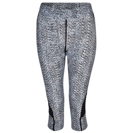 Damen 3/4 Leggings Dare 2b Worldly Capri weiß/schwarz Black/White