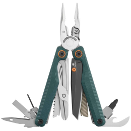 Multitool Leatherman Wave Alpha + Bit Kit grün CASCADIA