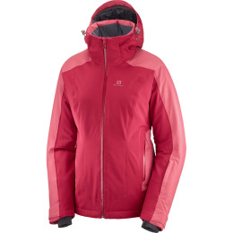 Damenjacke Salomon Brilliant Jkt W rosa RioRed/GarnetRose