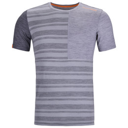 Herren-Funktionsshirt Ortovox 185 Rock'N'Wool Short Sleeve M grau grey blend