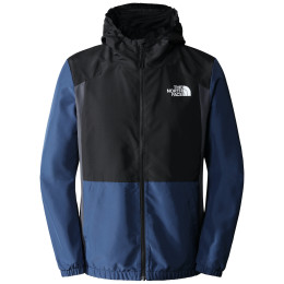 Herrenjacke The North Face M Ma Wind Full Zip- Eu 2022 grau Vanadsgry/Shadyblu/Tnfblk