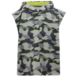 Kinder-Poncho Regatta Kids Towel Robe DrkStrmCamo grau DrkStrmCamo