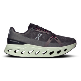 Herren Laufschuhe On Running Cloudeclipse schwarz/grau Rock/Lima