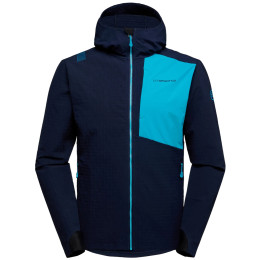 Herrenjacke La Sportiva Descender Storm Jkt M dunkelblau Deep Sea/Tropic Blue