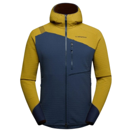 Herrenjacke La Sportiva Bristen Thermal Hoody M blau/grün Savana/Night Sky