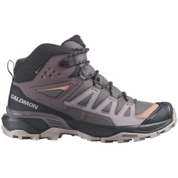 Damenschuhe Salomon X Ultra 360 Mid Gore-Tex schwarz/rot Plum Kitten / Phantom / Cork
