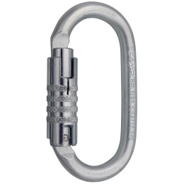 Karabiner Camp Oval Pro 3Lock silber