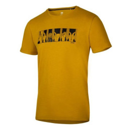 Herren-T-Shirt Ocún Classic T Men Hands In Crack gelb Yellow Dried Tobacco