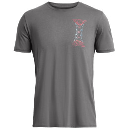 Herren-T-Shirt Under Armour Dusk to Dawn Skul SS grau Castlerock/Coho