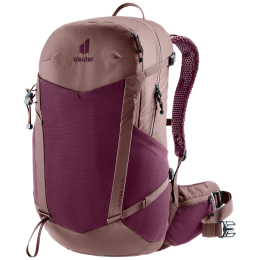 Damenrucksack Deuter Futura 25 SL rosa/weinfarbe cassis-ashrose