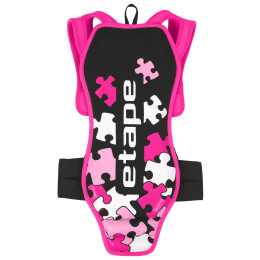 Kinder Rückenprotektor Etape Junior Pro schwarz/rosa Black/Pink