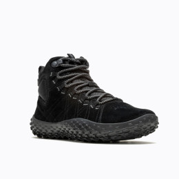 Damenschuhe Merrell Wrapt Mid Wp schwarz black/black