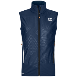 Herrenweste Ortovox Col Becchei Vest M dunkelblau Deep Ocean