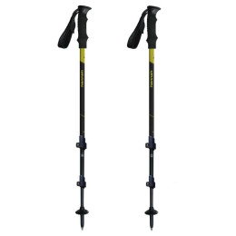 Trekkingstöcke Hannah Trek Fl schwarz/grün anthracite/green