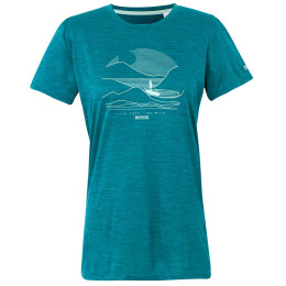 Damen-T-Shirt Regatta W Fingal IX blau Turquoise
