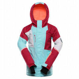 Kinderjacke Alpine Pro Dearo hellblau limpet shell