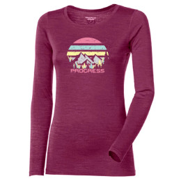 Damen-Funktionsshirt Progress Hela "Landscape" lila ostruzinova