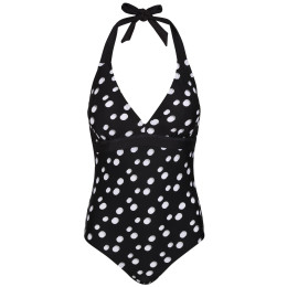 Damenbadeanzug Regatta Flavia Costume schwarz/weiß Blk/WhPlkaPr