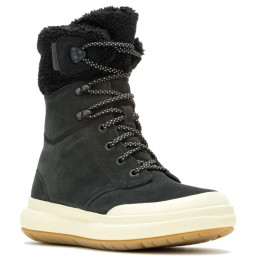 Damen Winterschuhe Merrell Marquette Thermo Tall Zip Wp schwarz/weiß Black