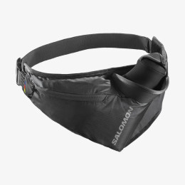 Hüfttasche Salomon Cross Season Bottle schwarz ebony