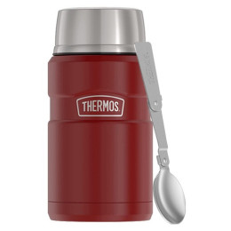Thermobehälter fürs Essen Thermos Style 710 ml rot/silber rustic red